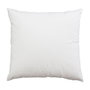 Aberto Design Cojín de Poliéster Blanco 50x50 cm